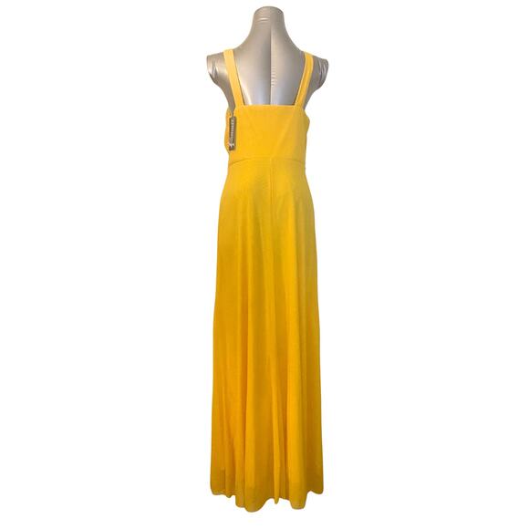 Gavani Yellow Sequin Embellished Evening Gown NWT - Picture 3 of 3